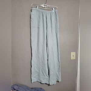 CARRY Wide Leg Light Green  Pants